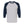 M&O 5540 Raglan Three-Quarter Sleeve Baseball T-Shirt in Sport Grey / Navy, front view