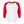 M&O 5540 Raglan Three-Quarter Sleeve Baseball T-Shirt in White / Red, front view