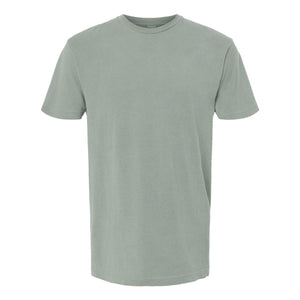M&O 6500M Unisex Vintage Garment-Dyed T-Shirt in Bay, front view