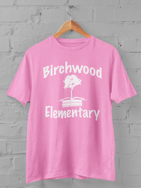 T-shirt unisexe Pink Birchwood Elementary
