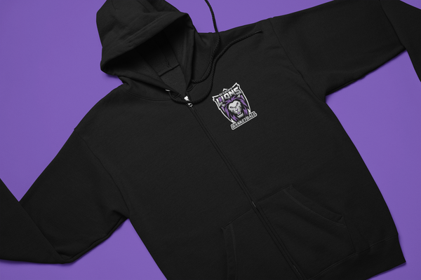 St-Lazare Lions Basketball - Unisex Zip Up Hoodie