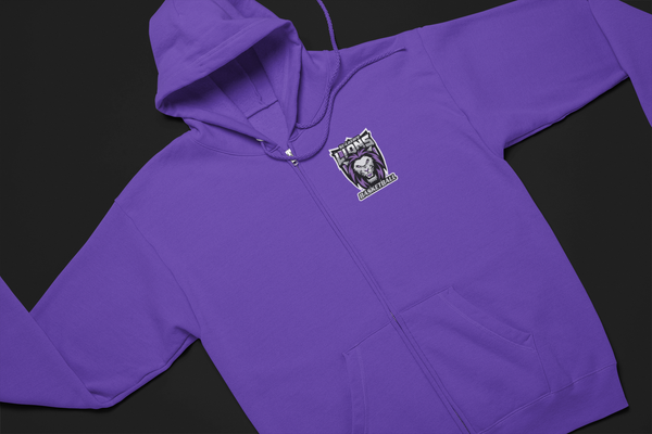 St-Lazare Lions Basketball - Youth Unisex Zip Up Hoodie