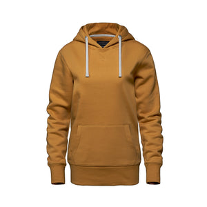 Muskoka Trail L00661 Cedar Point ladies pullover hoodie front view - Gold