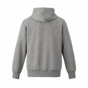 Muskoka Trail L00661 Cedar Point ladies pullover hoodie back view - Mid Grey