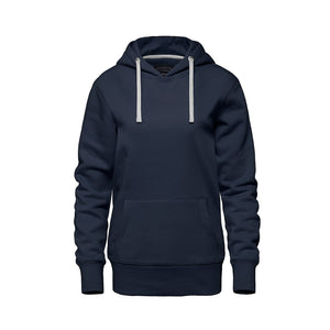 Muskoka Trail L00661 Cedar Point ladies pullover hoodie front view - Navy