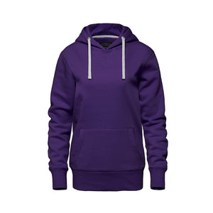Muskoka Trail L00661 Cedar Point ladies pullover hoodie front view - Purple