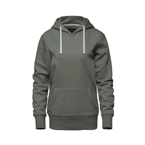 Muskoka Trail L00661 Cedar Point ladies pullover hoodie front view - Sage