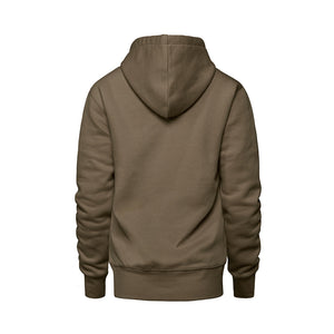 Muskoka Trail L00661 Cedar Point ladies pullover hoodie back view - Taupe