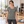 Woman wearing the Muskoka Trail S05501 Harmony Ladies Organic Cotton Scoop Neck T-Shirt in a realistic lifestyle setting - Sage Green