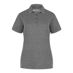 Muskoka Trail S05751 Fairway ladies garment front view - Melange Charcoal