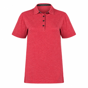 Muskoka Trail S05751 Fairway ladies polo front view - Red