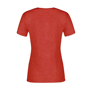 Muskoka Trail S05918 Liberty ladies garment back view - Melange Crimson