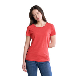 Muskoka Trail S05918 Liberty ladies garment front view - Melange Crimson
