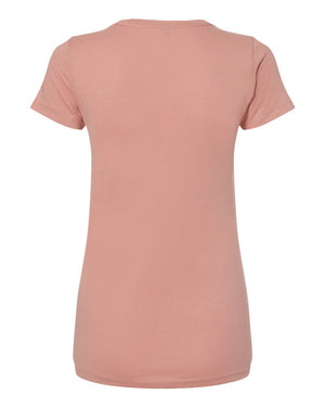 Next Level 1510 Women's Ideal Tee in Desert Pink — supplier back view