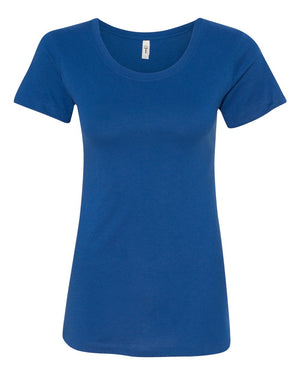 Next Level 1510 Women's Ideal Tee in Royal — supplier front view