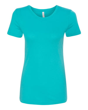 Next Level 1510 Women's Ideal Tee in Tahiti Blue — supplier front view
