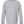 Next Level 3311 Youth Cotton Long Sleeve Tee in Heather Grey — supplier front view
