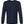 Next Level 3311 Youth Cotton Long Sleeve Tee in Midnight Navy — supplier front view