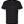 Next Level 3600 Unisex Cotton Tee in Black — supplier front view