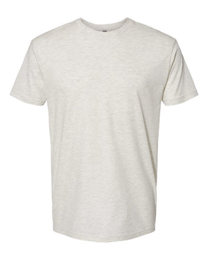 Next Level 3600 Unisex Cotton Tee in Oatmeal — supplier front view