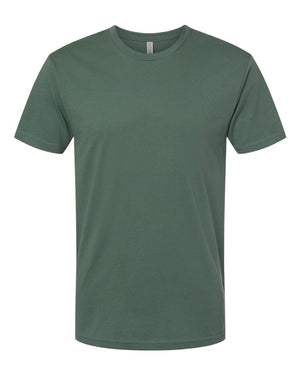 Next Level 3600 Unisex Cotton Tee in Royal Pine — supplier front view