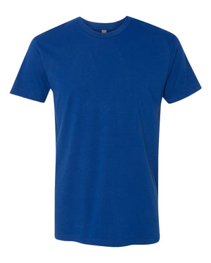 Next Level 3600 Unisex Cotton Tee in Royal — supplier front view