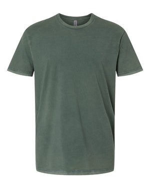 Next Level 3600SW Unisex Soft Washed Tee in Washed Royal Pine — supplier front view