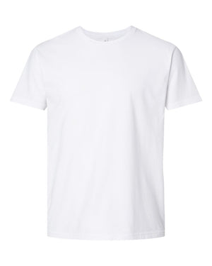 Next Level 3600SW Unisex Soft Washed Tee in Washed White — supplier front view
