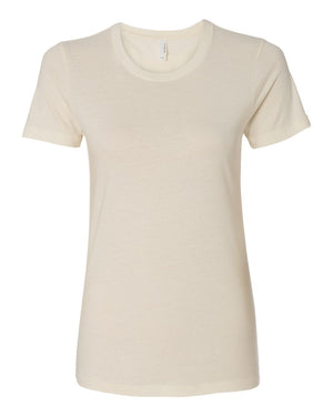 Next Level 3900 Women's Cotton Tee in Natural — supplier front view