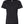 3910 Women's Cotton Relaxed Tee in Black — front view