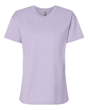 3910 Women's Cotton Relaxed Tee in Lavender — front view