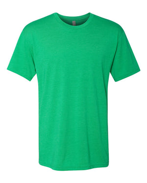 Next Level 6010 Unisex Triblend Tee in Envy — supplier front view