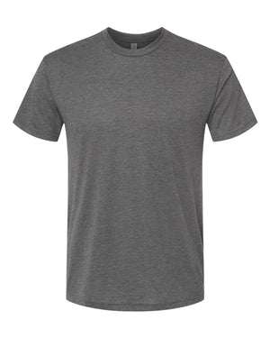 Next Level 6010 Unisex Triblend Tee in Vintage Heavy Metal — supplier front view