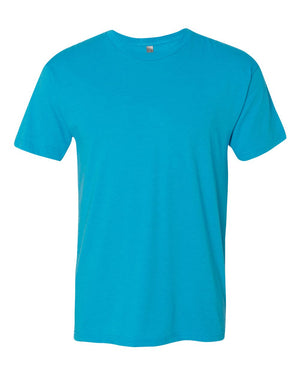 Next Level 6010 Unisex Triblend Tee in Vintage Turquoise — supplier front view