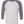 Next Level 6051 Unisex Triblend Three-Quarter Raglan Tee in Premium Heather Sleeves/ Heather White Body — supplier front view