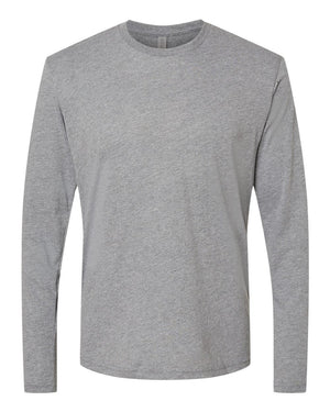 6071 Unisex Triblend Long Sleeve Tee in Premium Heather — front view