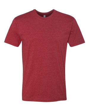 Next Level 6210 Unisex CVC Tee in Cardinal — supplier front view