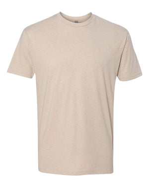 Next Level 6210 Unisex CVC Tee in Cream — supplier front view