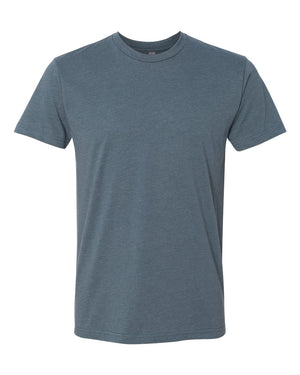 Next Level 6210 Unisex CVC Tee in Indigo — supplier front view