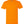 Next Level 6210 Unisex CVC Tee in Orange — supplier front view