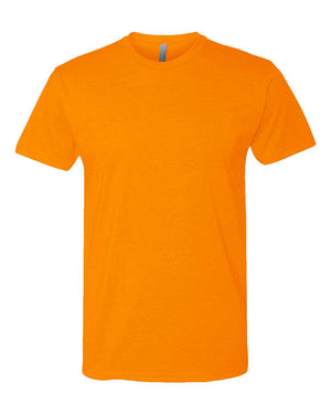 Next Level 6210 Unisex CVC Tee in Orange — supplier front view