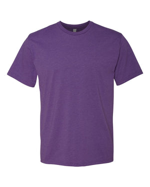 Next Level 6210 Unisex CVC Tee in Purple Rush — supplier front view