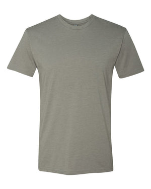 Next Level 6210 Unisex CVC Tee in Stone Grey — supplier front view
