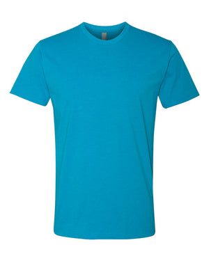 Next Level 6210 Unisex CVC Tee in Turquoise — supplier front view