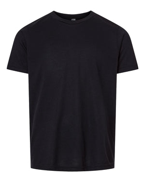 Next Level 6310 Youth Triblend Tee in Black — supplier front view