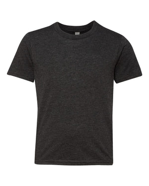 Next Level 6310 Youth Triblend Tee in Vintage Black — supplier front view
