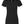 Next Level 6610 Women's CVC Tee in Black — supplier front view
