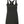 Next Level 6733 Women's Triblend Racerback Tank in Vintage Black — supplier front view