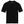 Next Level 7200 Unisex Heavyweight Tee in Black — supplier front view