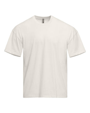 Next Level 7200 Unisex Heavyweight Tee in Bone — supplier front view